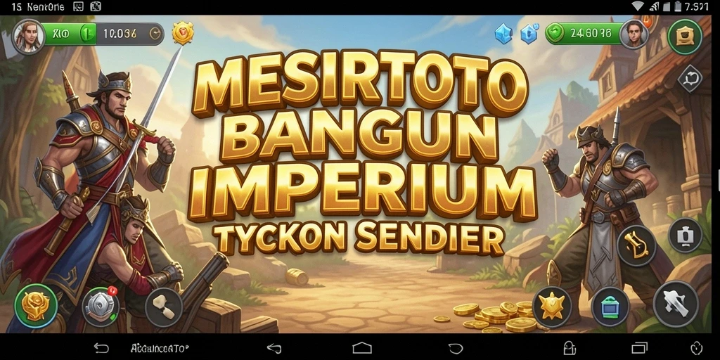 Tangkapan layar gameplay <strong>MESIRTOTO</strong> menampilkan manajemen bisnis yang mengasyikkan.
